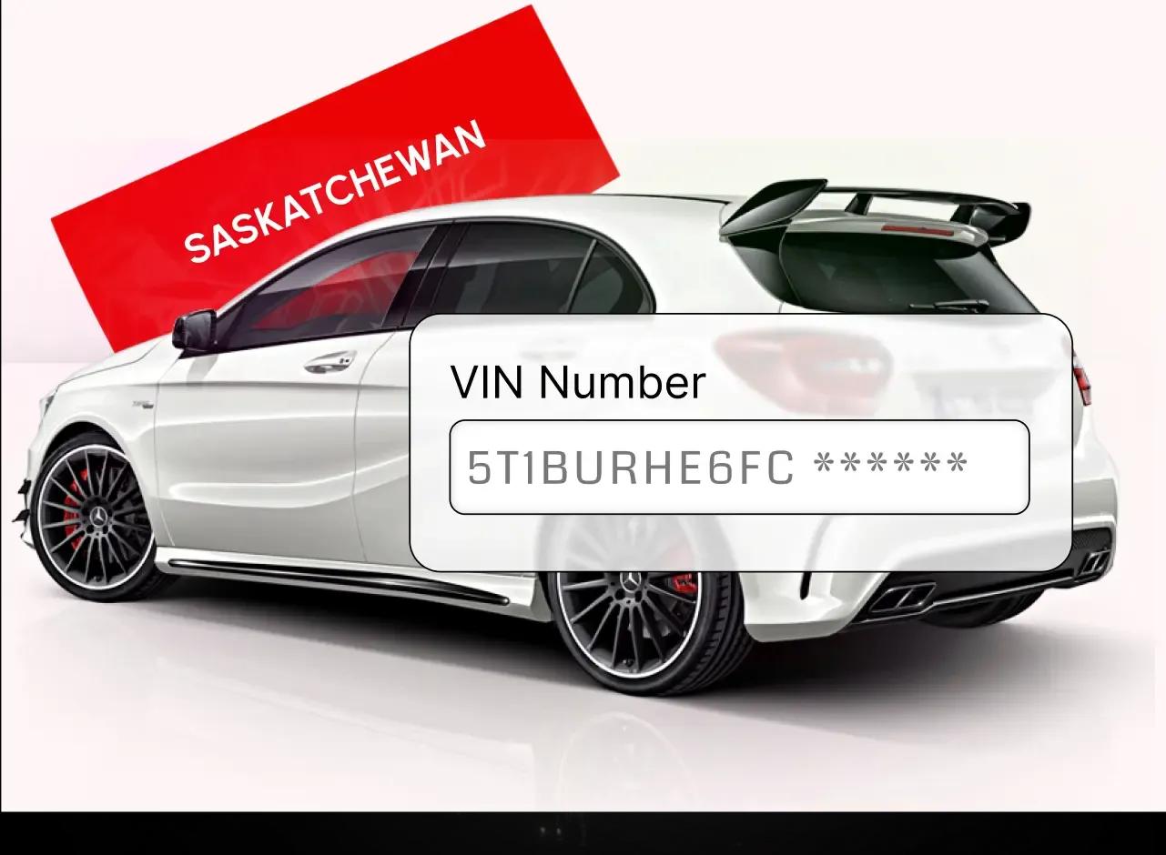 Saskatchewan VIN Search